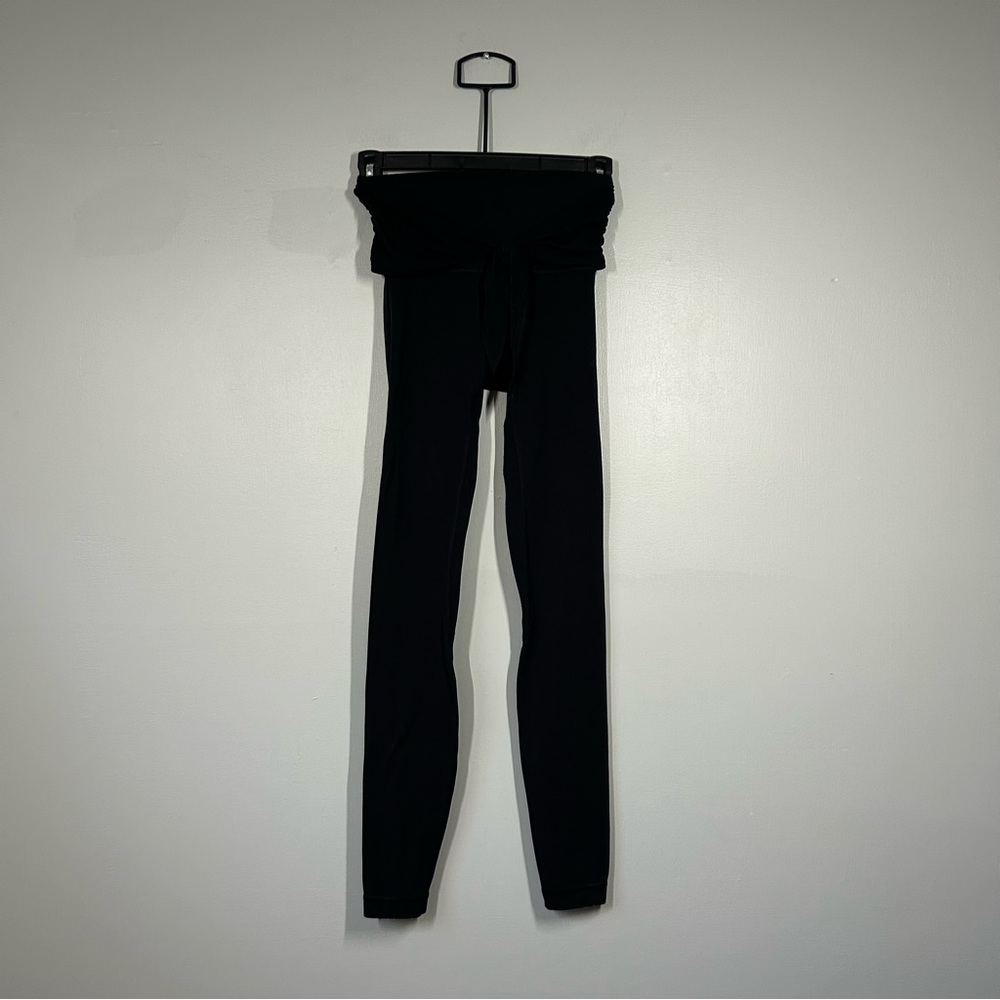 Lululemon tie waist high rise leggings size 0